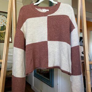 Z Supply Rosi Blocked Sweater XL